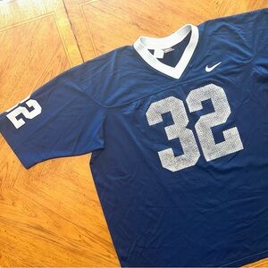 VTG 1995 Nike Team Penn State Football Home Jersey #32 Ki Jana Carter 90s Large